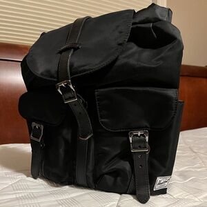 Herschel - Black Nylon Backpack